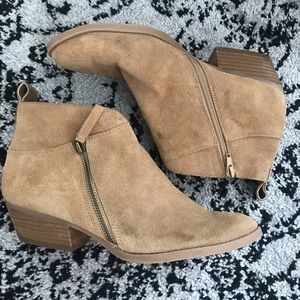 Nine West Brown Ankle Boots Booties
